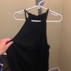 Black Ann Taylor Loft Tank